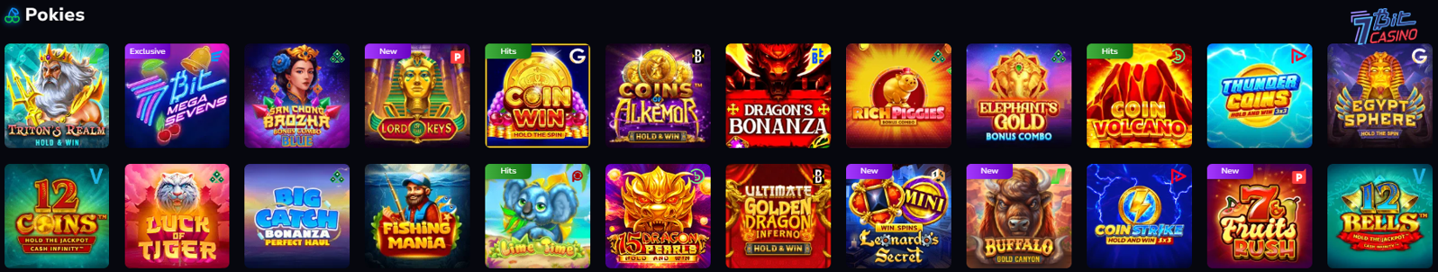 7bit casino best slots